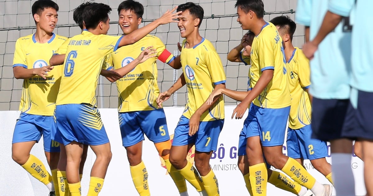 Bảng C tử thần, đội Trường ĐH Thủy Lợi đại chiến Trường ĐH Đồng Tháp