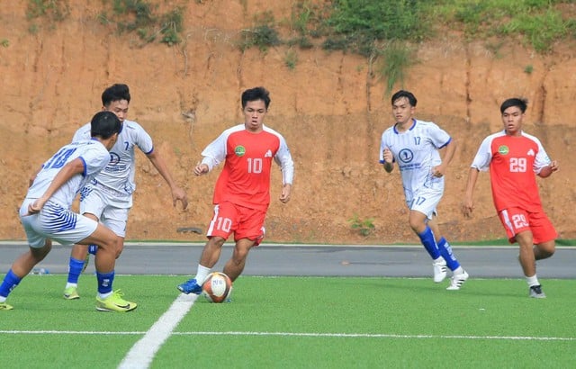 Bảng C tử thần, đội Trường ĐH Thủy Lợi đại chiến Trường ĐH Đồng Tháp- Ảnh 5.