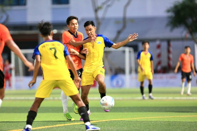 Bảng C tử thần, đội Trường ĐH Thủy Lợi đại chiến Trường ĐH Đồng Tháp- Ảnh 7.