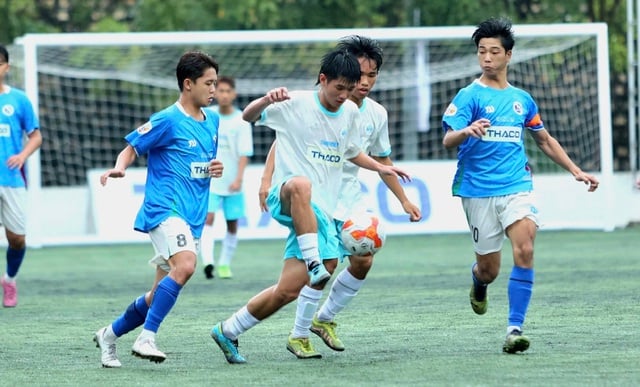 Bảng C tử thần, đội Trường ĐH Thủy Lợi đại chiến Trường ĐH Đồng Tháp- Ảnh 9.