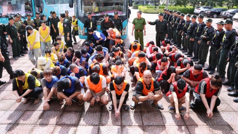 Субъекты были экстрадированы в Лай Чау для участия в расследовании.