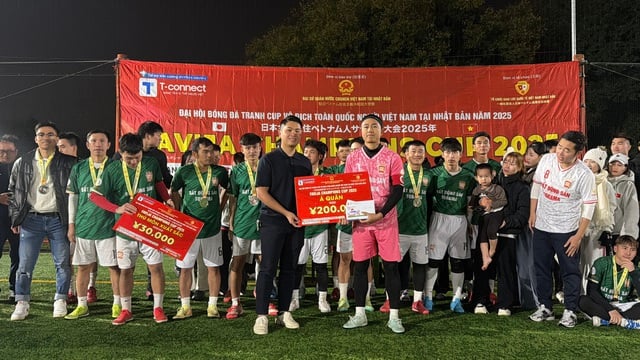 Người Việt ở Nhật hướng về miền Trung bằng giải bóng đá ý nghĩa - Ảnh 8.