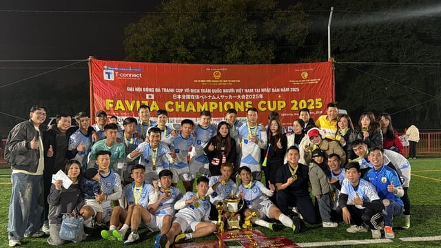 Người Việt ở Nhật hướng về miền Trung bằng giải bóng đá ý nghĩa - Ảnh 9.