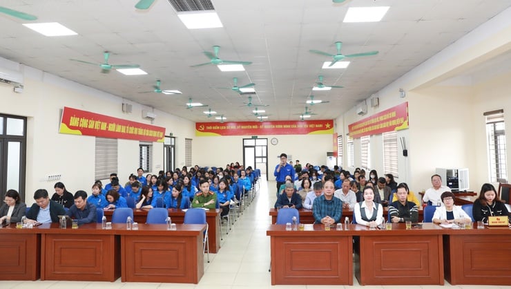 Chủ tịch UBND phường Lĩnh Nam: Thanh niên phải truyền cảm hứng đổi mới, sáng tạo- Ảnh 1.