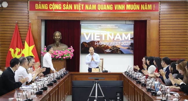 Thứ trưởng Thường trực Lê Hải Bình chủ trì cuộc họp Ban tổ chức Ngày hội Việt Nam hạnh phúc - Happy Fest 2025 - Ảnh 1.