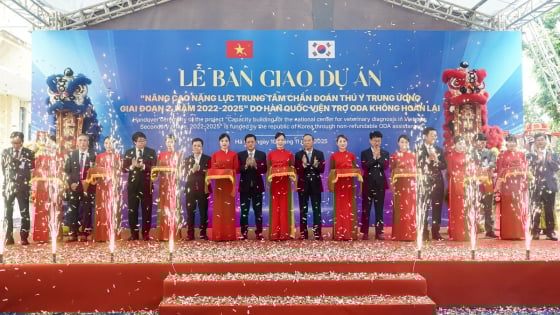 Hàn Quốc bàn giao Dự án Nâng cao năng lực Trung tâm Chẩn đoán Thú y