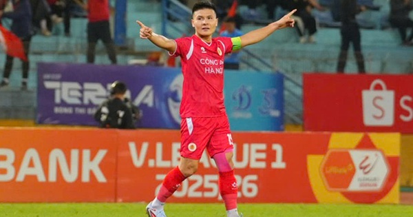 Nguyễn Quang Hải "out trình" khi đội Công an Hà Nội thắng đậm Hà Tĩnh