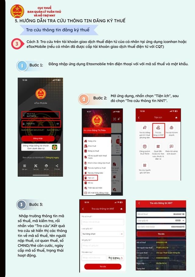 Hỗ trợ sử dụng SỐ ĐỊNH DANH cá nhân thay MÃ SỐ THUẾ- Ảnh 9.