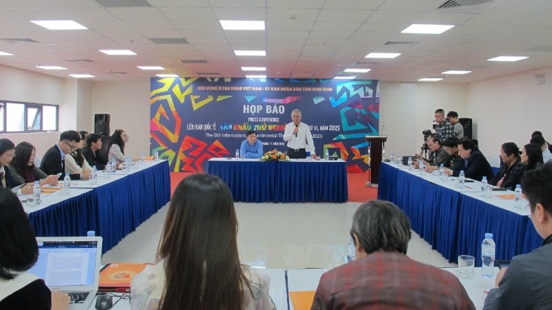 Họp báo giới thiệu Liên hoan quốc tế sân khấu thử nghiệm lần thứ 6-năm 2025 