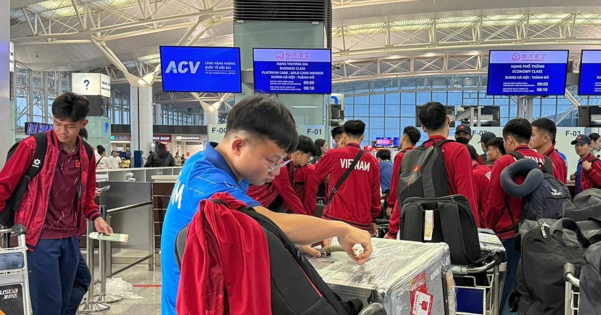 U22 Việt Nam khởi hành dự Panda Cup 2025: Bước chạy đà quan trọng cho SEA Games 33