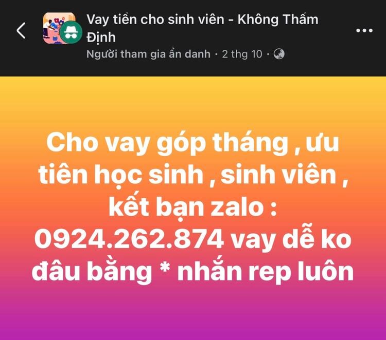 Cẩn thận với chiêu trò lừa đảo học sinh, sinh viên