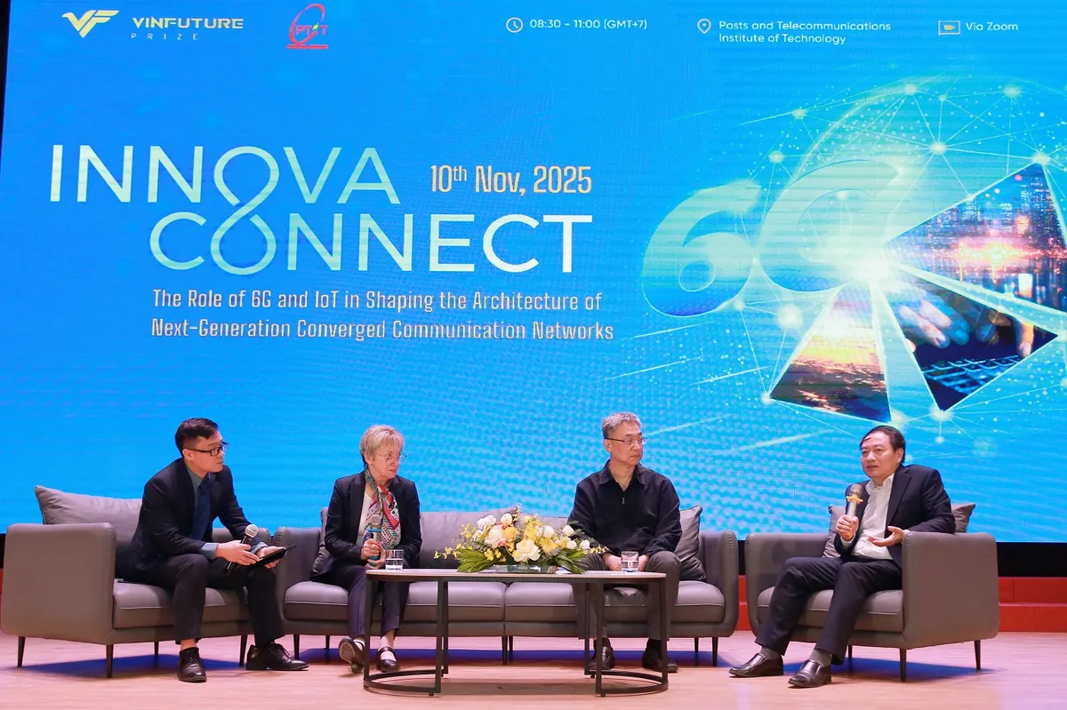 VinFuture thúc đẩy hợp tác nghiên cứu về 6G và IoT: Hướng tới mạng truyền thông hỗn hợp thế hệ mới- Ảnh 2.