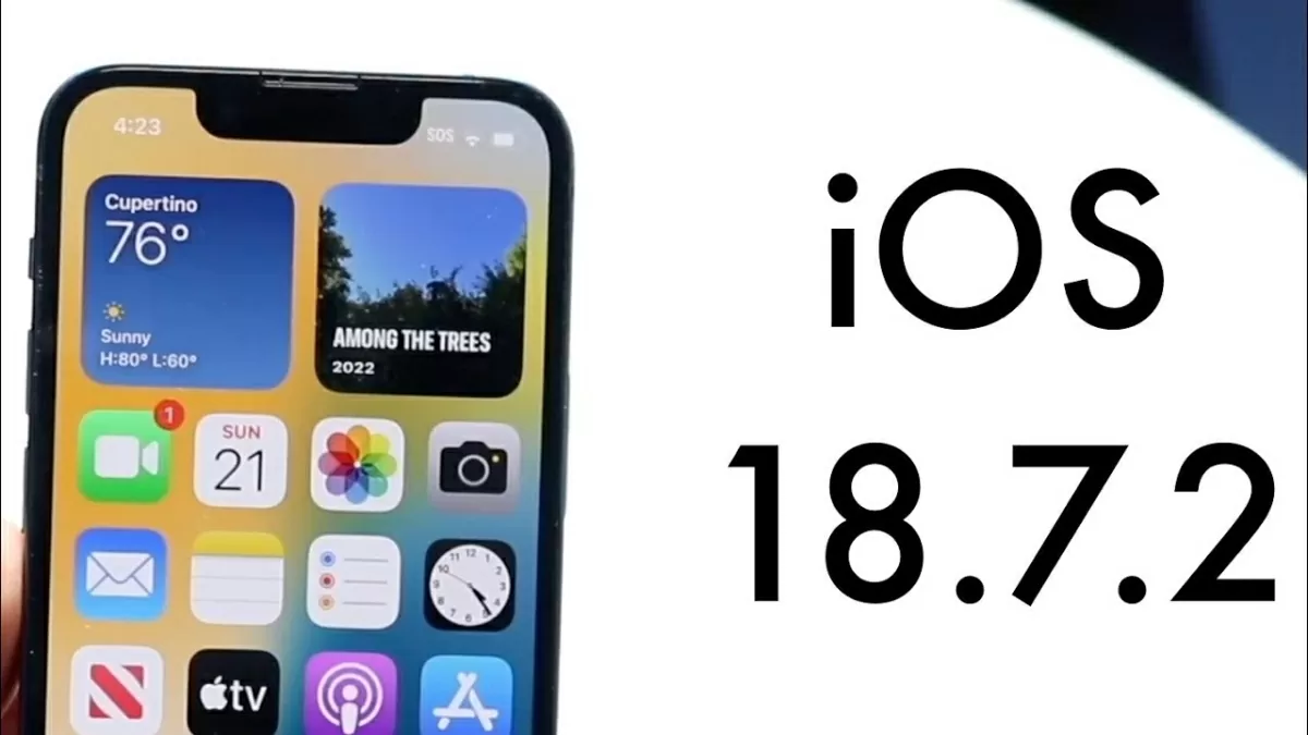 Apple tung bản iOS 18.7.2 dành cho iPhone chưa nâng cấp lên iOS 26