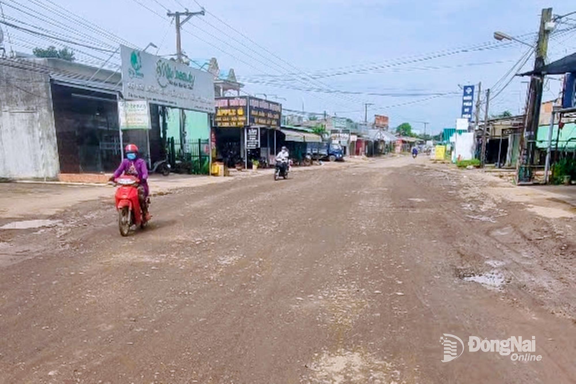 Xử lý phản ánh về tình trạng hư hỏng trên đường Trảng Bom - Cây Gáo