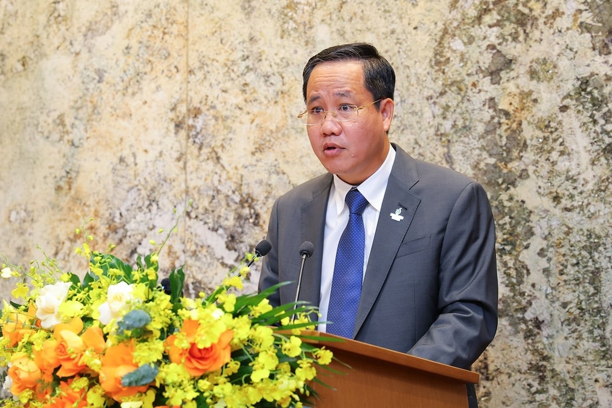 Ông Trương Đại Nghĩa, Chủ tịch HĐQT PVChem cam kết sẽ cùng đối tác hoàn thành và đưa dự án vào hoạt động thương mại đúng tiến độ. Ảnh: Petrovietnam.