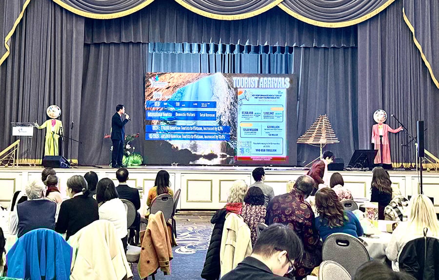 Cục DLQGVN giới thiệu du lịch Việt Nam tại Boston, kết nối điểm đến trong kỷ nguyên AI - Ảnh 2.