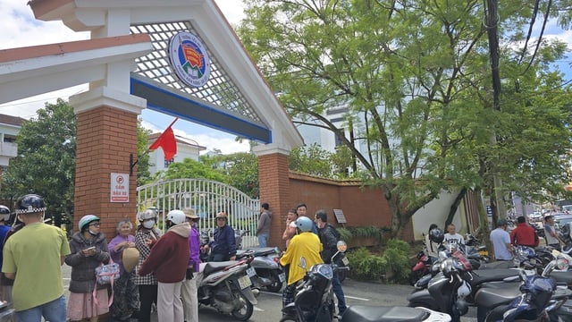 Bếp bán trú Trường Tiểu học Trưng Vương Đà Lạt hoạt động trở lại - Ảnh 1.