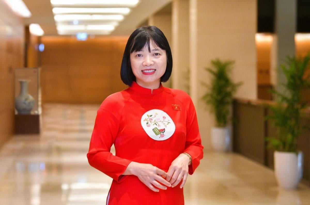 Delegada da Assembleia Nacional Nguyen Thi Viet Nga