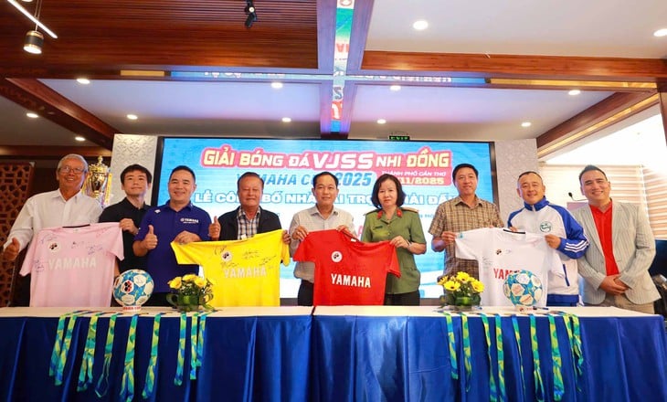 Cần Thơ lần đầu có giải bóng đá nhi đồng chuẩn Nhật Bản - Ảnh 1.