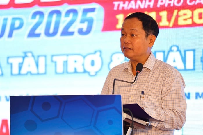 Một giải bóng đá quy mô lớn dành cho học sinh tiểu học được tổ chức tại Cần Thơ - Ảnh 1.