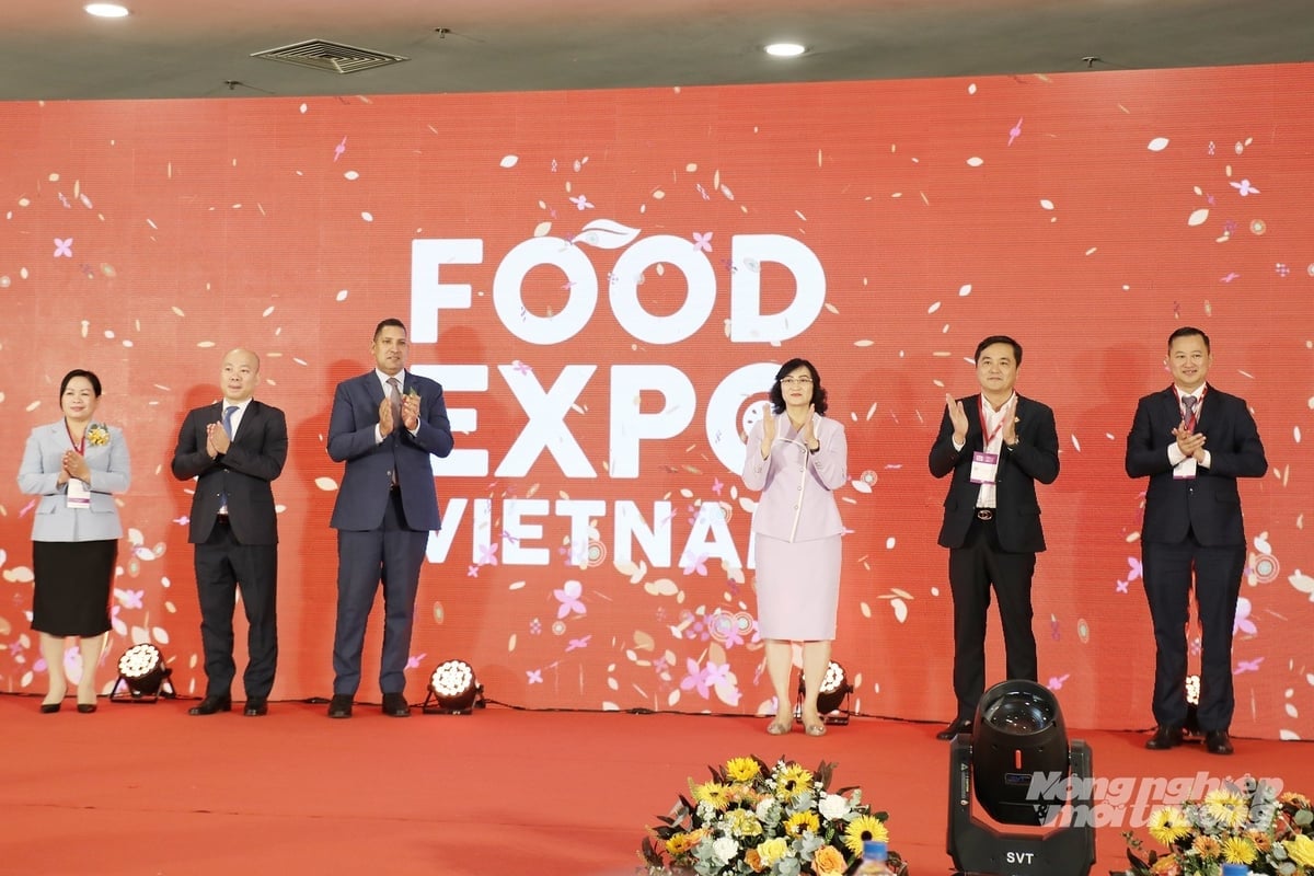 Khai mạc Triển lãm Quốc tế Công nghiệp Thực phẩm Việt Nam 2025 (Vietnam Foodexpo 2025). Ảnh: Nguyễn Thủy.