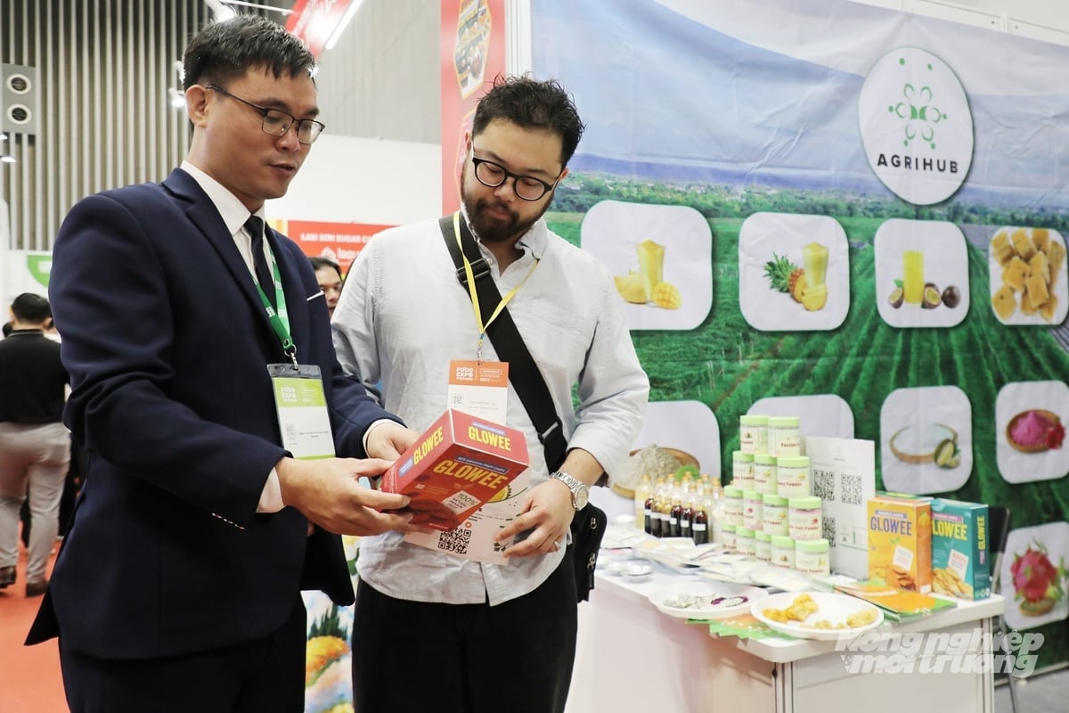 Các sản phẩm nông sản sấy, bột sấy... của Việt Nam được nhiều nhà mua hàng quốc tế tìm hiểu. Ảnh: Nguyễn Thủy.