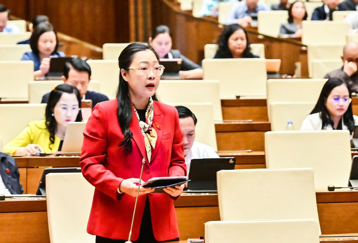 Delegierter Nguyen Thi Quyen Thanh.