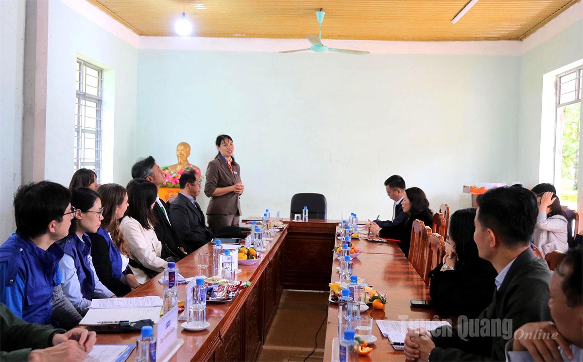 Plan International Vietnam បានធ្វើការជាមួយគណៈកម្មាធិការប្រជាជនឃុំ Nam Dan។