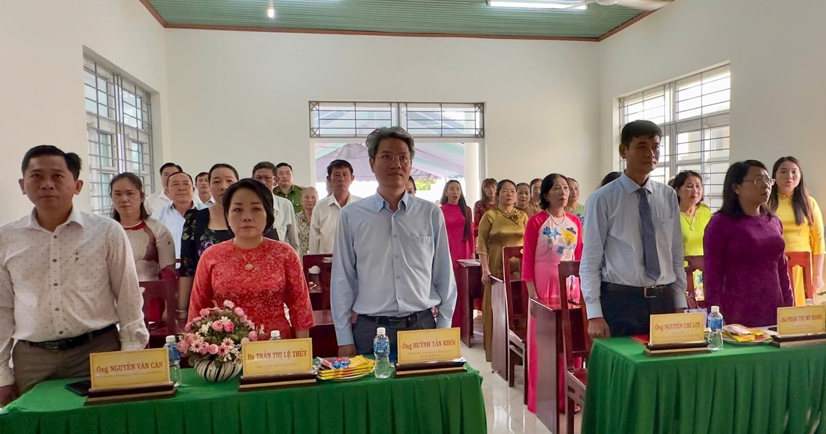 Ngày hội Đại đoàn kết toàn dân tộc tại thôn Đại Thành, xã Hàm Kiệm