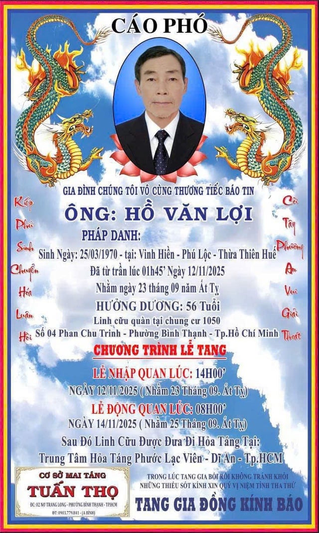 Cựu Vua phá lưới bóng đá Việt Nam, 'Tiếu già' Hồ Văn Lợi không còn nữa- Ảnh 9.