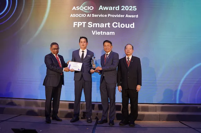A FPT Corporation recebeu o prêmio.