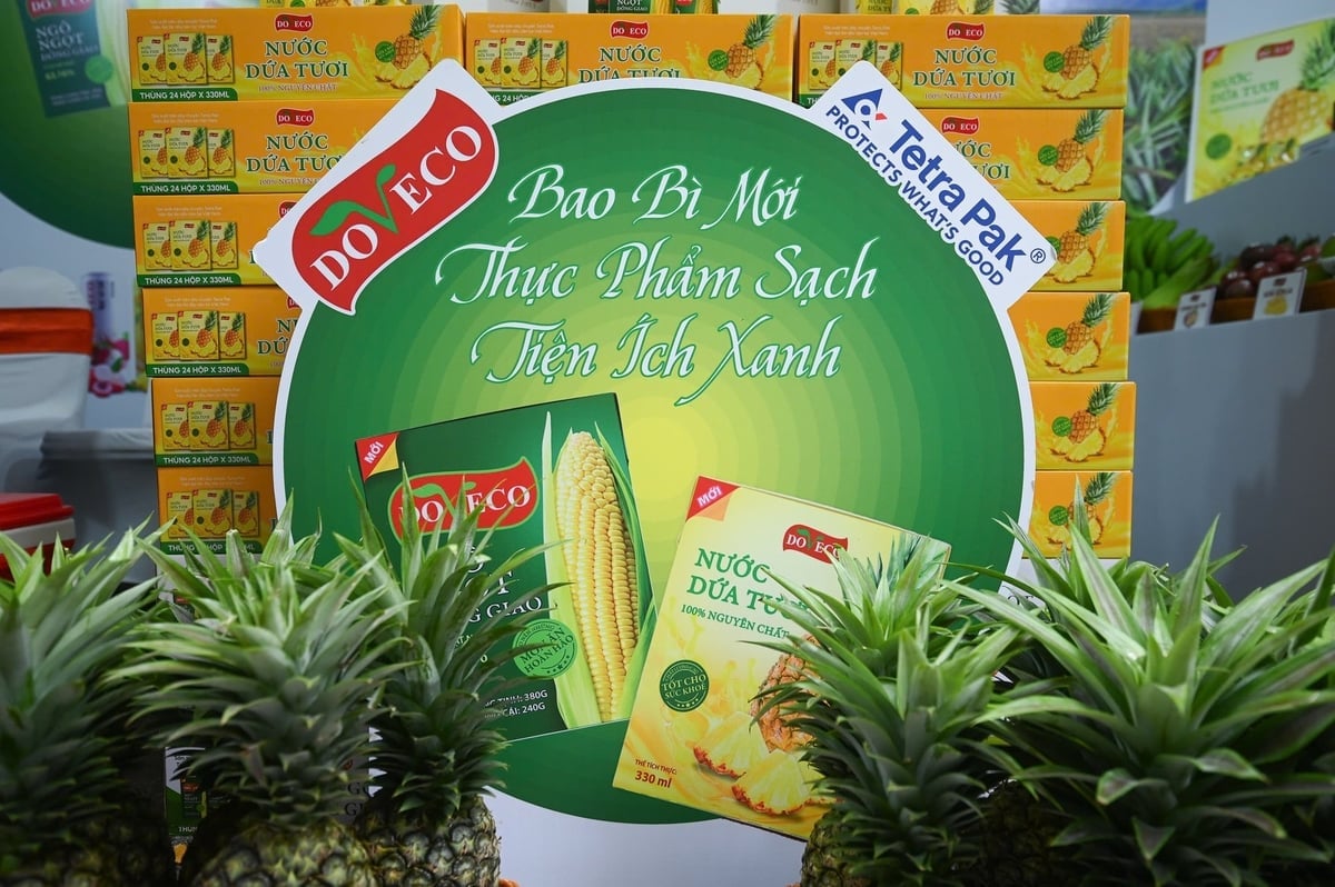 Products are manufactured using new technology towards green environment of DOVECO. Photo: Tung Dinh.