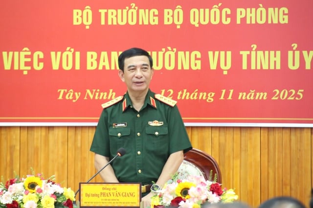 Đại tướng Phan Văn Giang: Tây Ninh phải bảo vệ vững chắc biên giới quốc gia - Ảnh 3.
