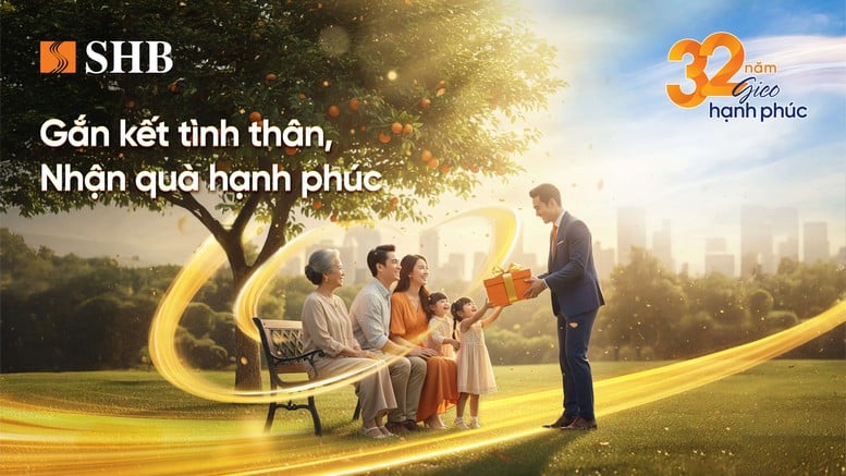 SHB có nhiều chương trình tri ân khách hàng nhân kỷ niệm 32 năm thành lập- Ảnh 1.