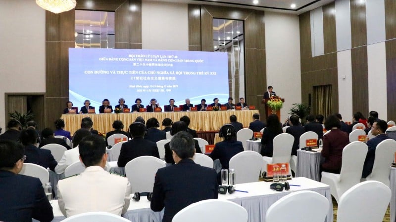 Quang cảnh hội thảo.