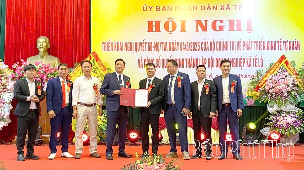 Впровадження Резолюції 68-NQ/TW та створення Бізнес-асоціації комуни Те Ло