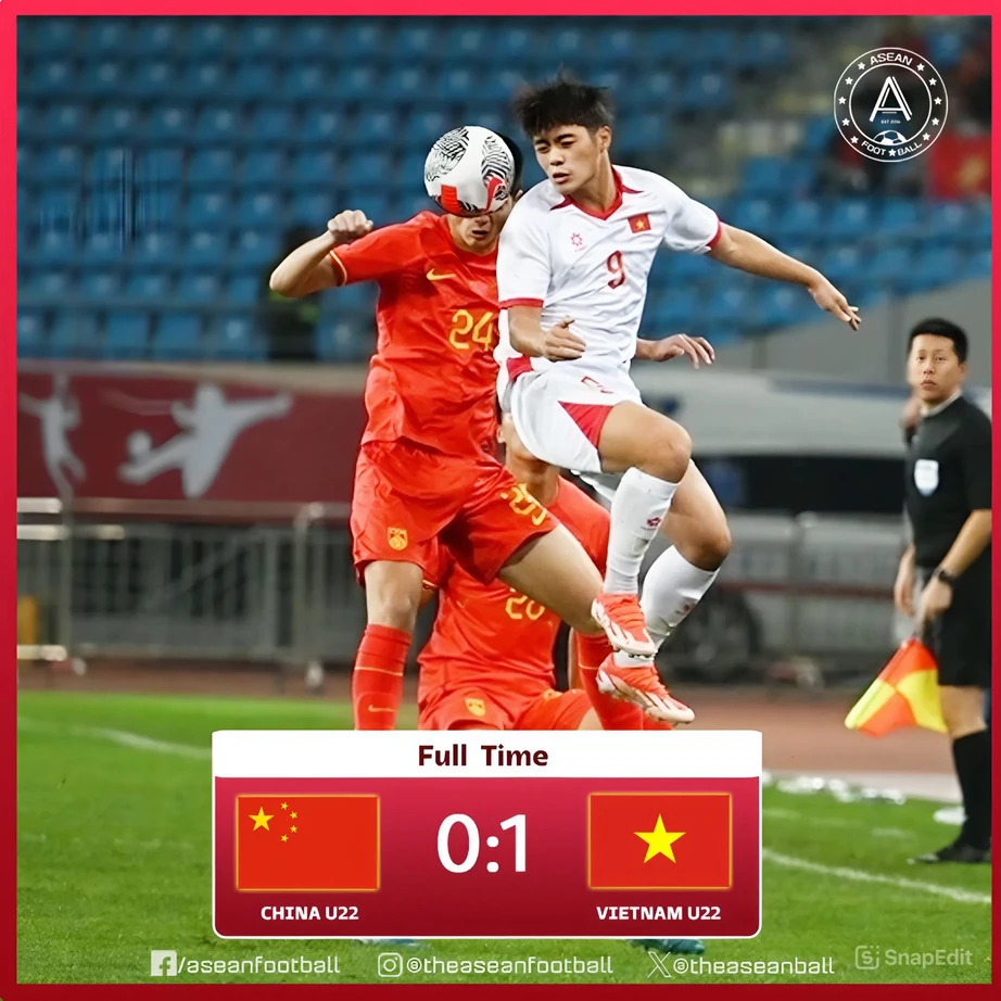U22 Việt Nam đánh bại U22 Trung Quốc trong trận ra quân giải Panda Cup 2025- Ảnh 1.