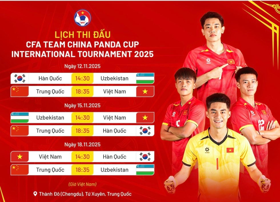 U.23 Việt Nam khởi đầu ấn tượng tại Trung Quốc, đấu U.23 Uzebekistan ngày nào?- Ảnh 2.