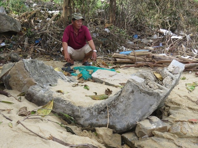 Di tích Sa Huỳnh hư hại vì bão- Ảnh 5.