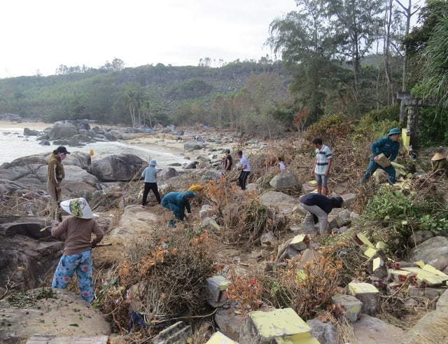 Di tích Sa Huỳnh hư hại vì bão- Ảnh 6.