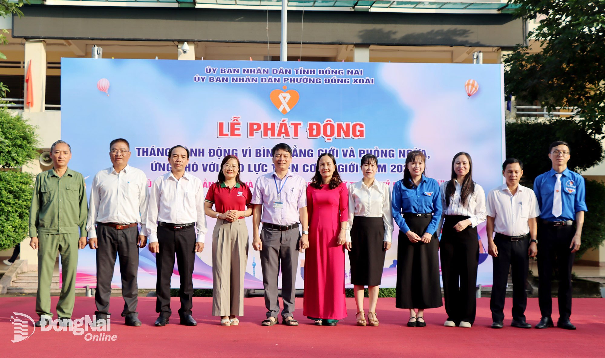 Die Bezirksleiter und -einheiten von Dong Xoai setzen sich für die Gleichstellung der Geschlechter ein. Foto: Tran Canh (Foto: Tran Canh)