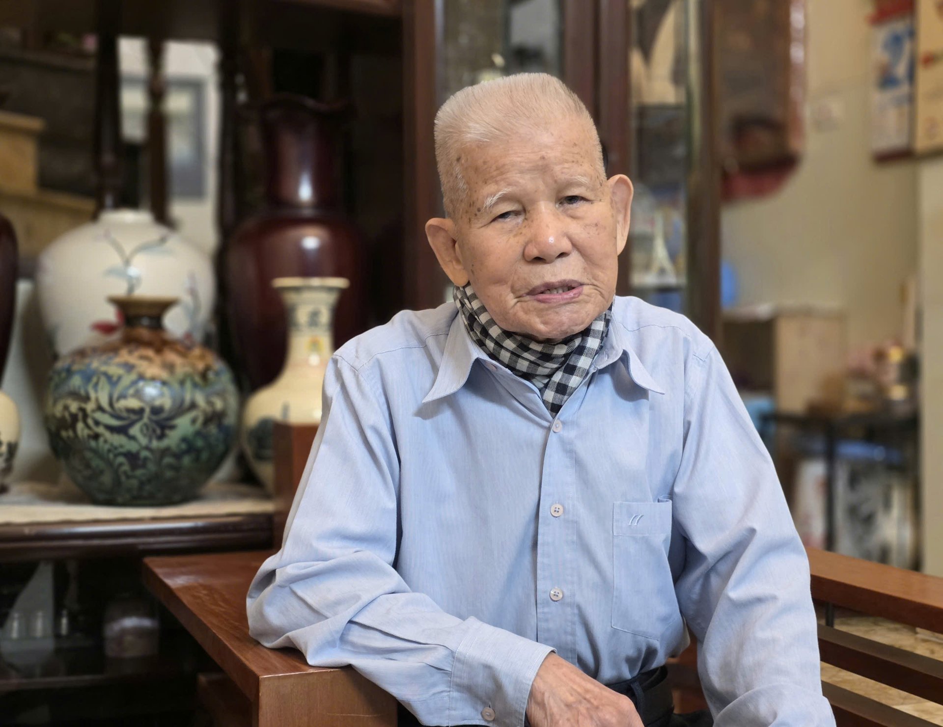 Jednoduchý život zkušeného vědce - profesora, doktora věd Dang Huy Huynha. Foto: Tu Thanh.
