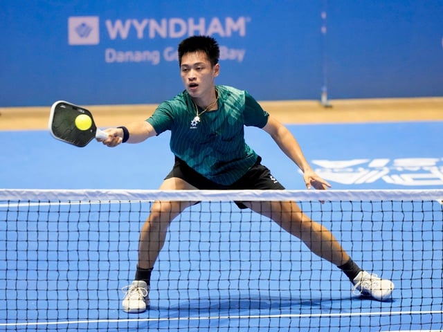 Màn lội ngược dòng khó tin của Trương Vinh Hiển ở pickleball PPA Tour Úc - Ảnh 2.