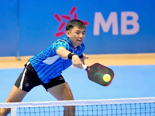 Màn lội ngược dòng khó tin của Trương Vinh Hiển ở pickleball PPA Tour Úc - Ảnh 3.