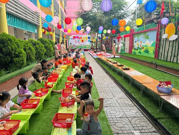 trẻ mầm non - Ảnh 1.