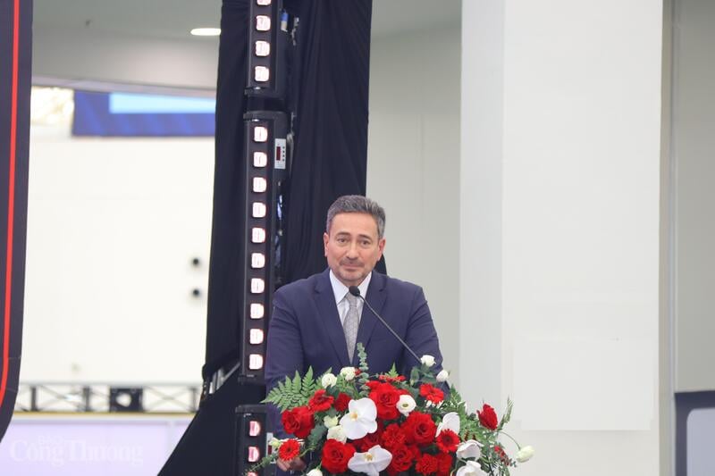 លោក Frédéric Milliet នាយកផ្នែកលក់ប្រចាំតំបន់ ក្រុមហ៊ុន Vossloh AG Group។ រូបថត៖ Thanh Tuan