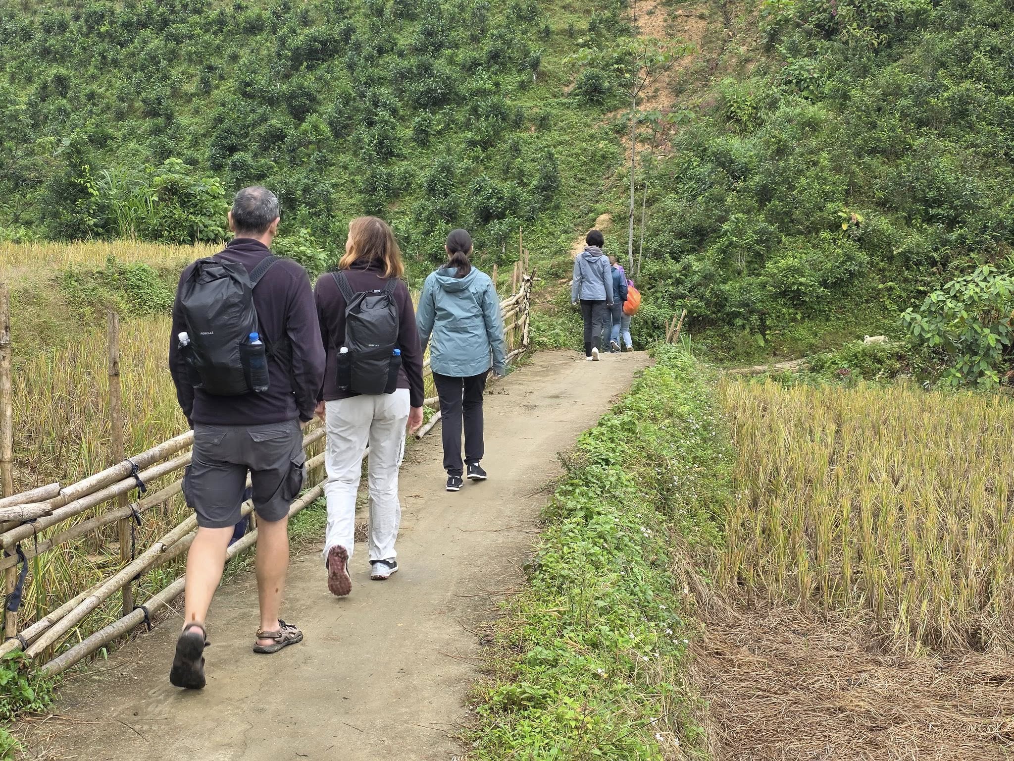 Phụ nữ Tày ở Bản Liền 