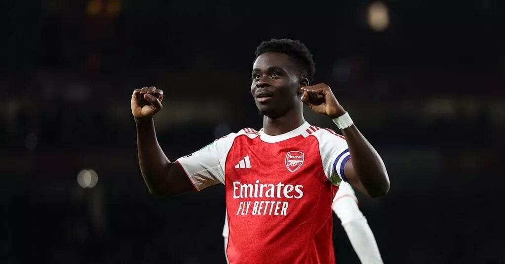 Saka được thưởng hợp đồng mới lương cao nhất Arsenal
