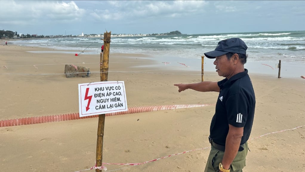 Lidé v oblasti pláže Thanh Thuy se obávají rizika nejistoty.