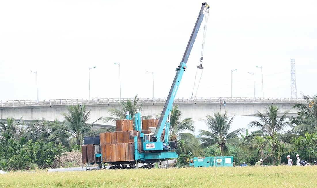 Còn 7 vị trí móng cột công trình đường dây 500kV Hải Phòng – Thái Bình chưa bàn giao mặt bằng